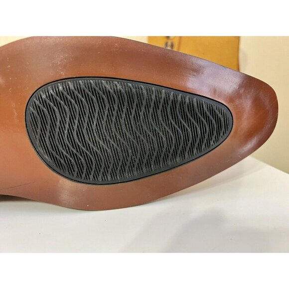 Mens 12 Two Tone Leather Button Boots 1920s Style zip Leather Suede Natbee - Picture 13 of 16